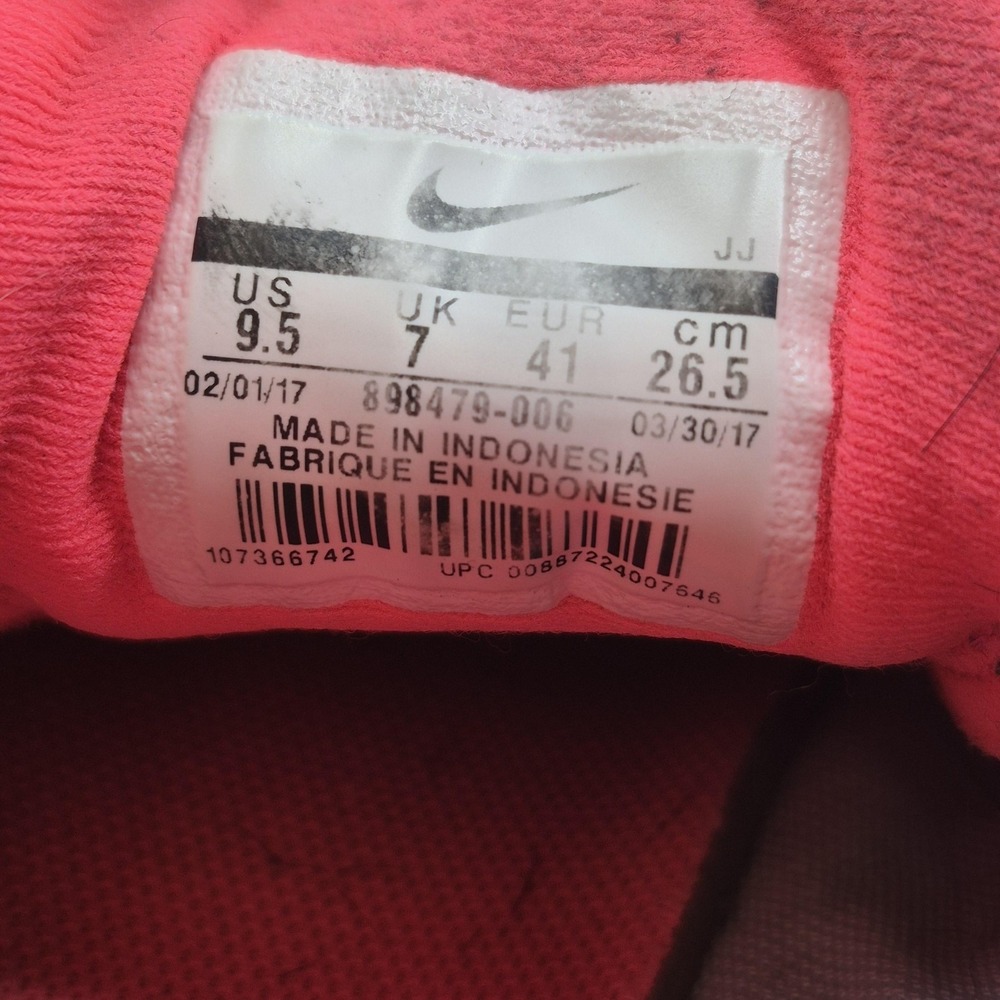 Nike Flex TR 7 Shoes Womens Size 9.5 Gray Pink Training Mesh Gym 898479-006 - Picture 10 of 11